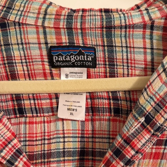 Patagonia Red and Blue Plaid Shirt - Picture 2 of 4